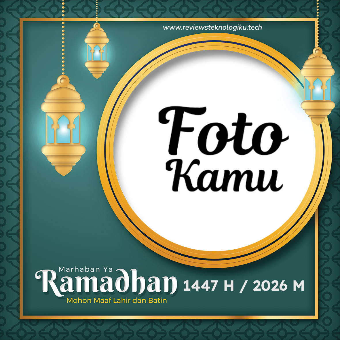 Sambut Ramadan dengan Twibbon, Jalani Puasa dengan Sehat Pakai&hellip;